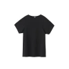 Longmei TOT short-sleeved T-shirt Women's 2025 Summer New Nordic style simple and casual basic T-shirt top Item Picture